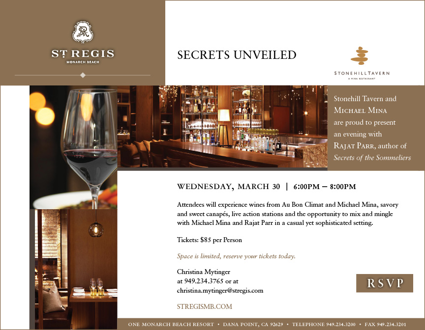 Secrets of the Sommeliers
